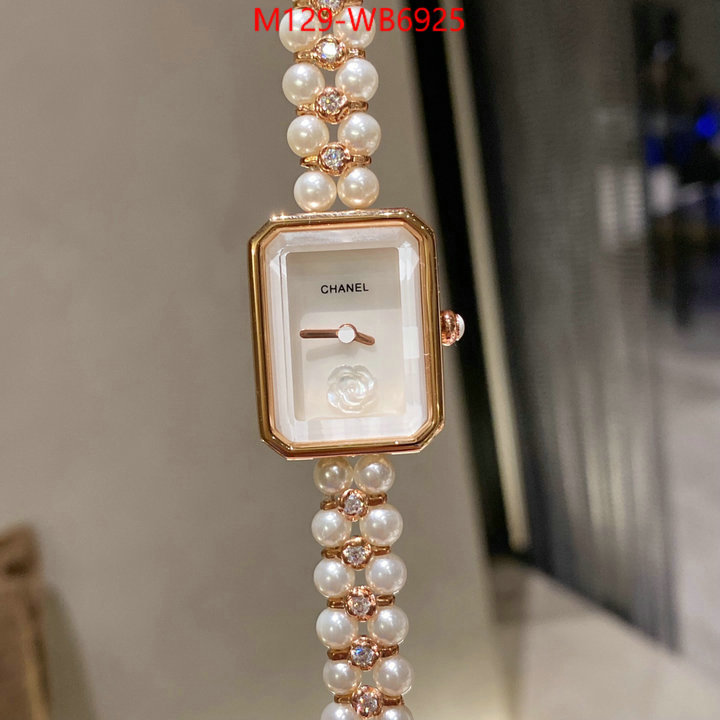 Watch(4A)-Chanel buy cheap replica ID: WB6925 $: 129USD