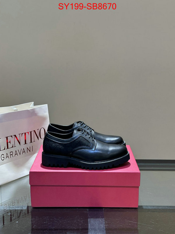 Men Shoes-Valentino fake designer ID: SB8670 $: 199USD