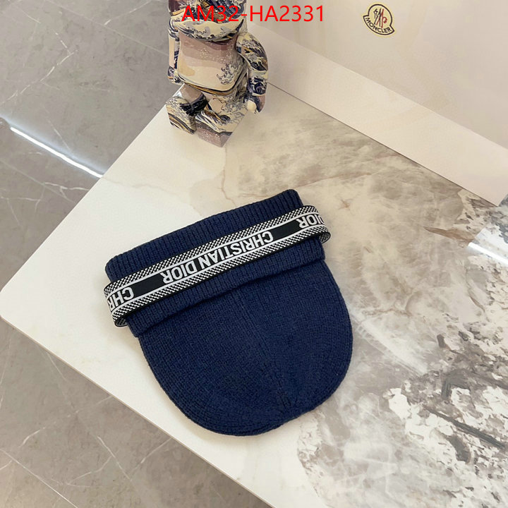 Cap (Hat)-Dior brand designer replica ID: HA2331 $: 32USD