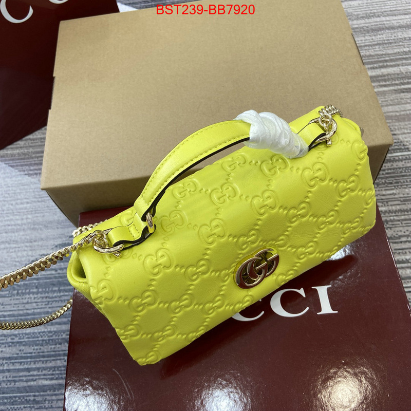 Gucci Bags(TOP)-Crossbody- best quality fake ID: BB7920 $: 239USD,