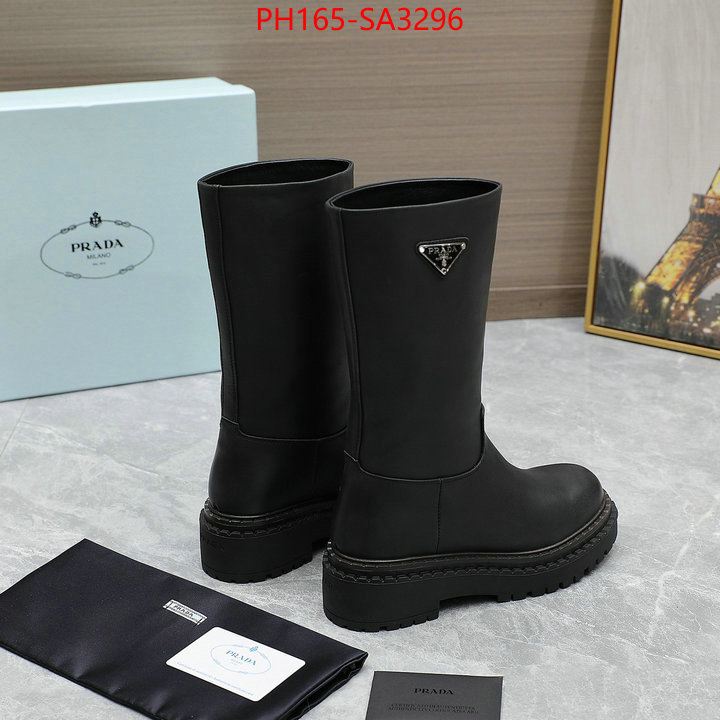 Women Shoes-Prada designer high replica ID: SA3296 $: 165USD