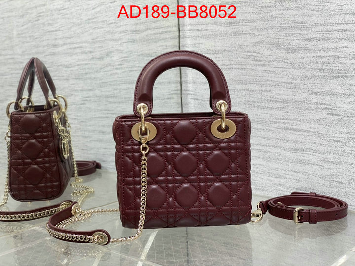 Dior Bags(TOP)-Lady- top grade ID: BB8052 $: 189USD,