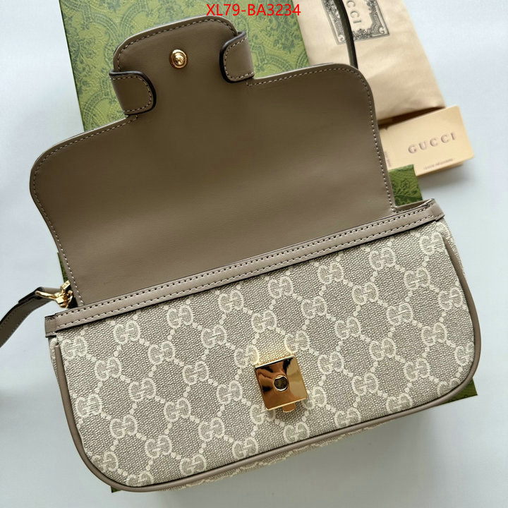 Gucci Bags(4A)-Horsebit- 2024 perfect replica designer ID: BA3234 $: 79USD,