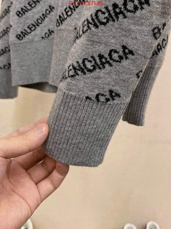 Clothing-Balenciaga replica best ID: CB7520 $: 79USD