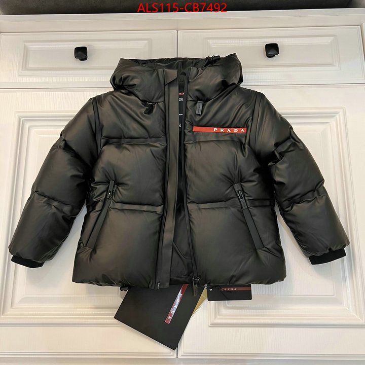 Kids clothing-Down jacket best replica 1:1 ID: CB7492 $: 115USD