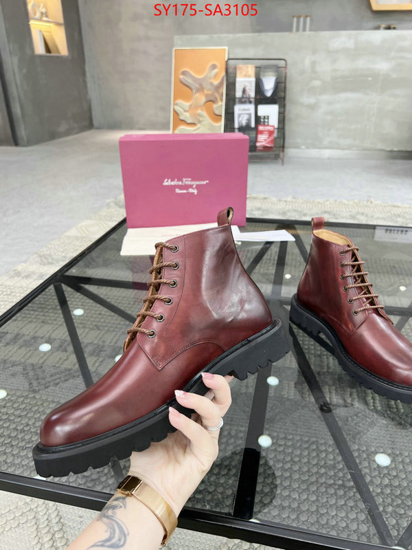 Men shoes-Ferragamo aaaaa+ quality replica ID: SA3105 $: 175USD