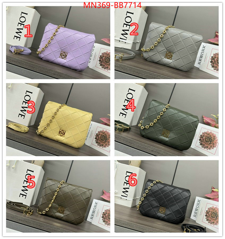 Loewe Bags(TOP)-Crossbody- fake high quality ID: BB7714 $: 369USD,