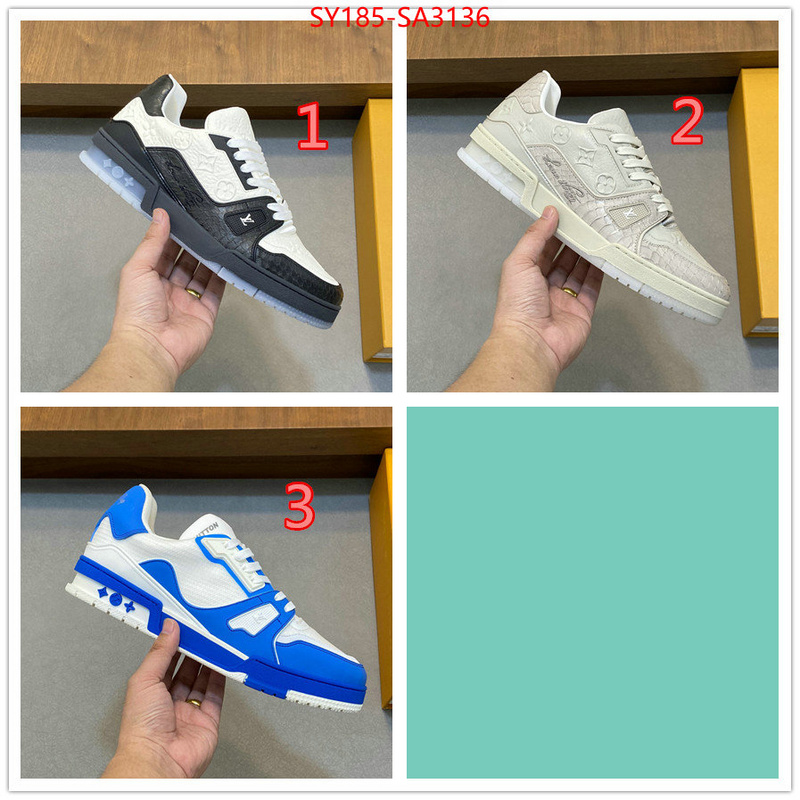 Men Shoes-LV best quality fake ID: SA3136 $: 185USD