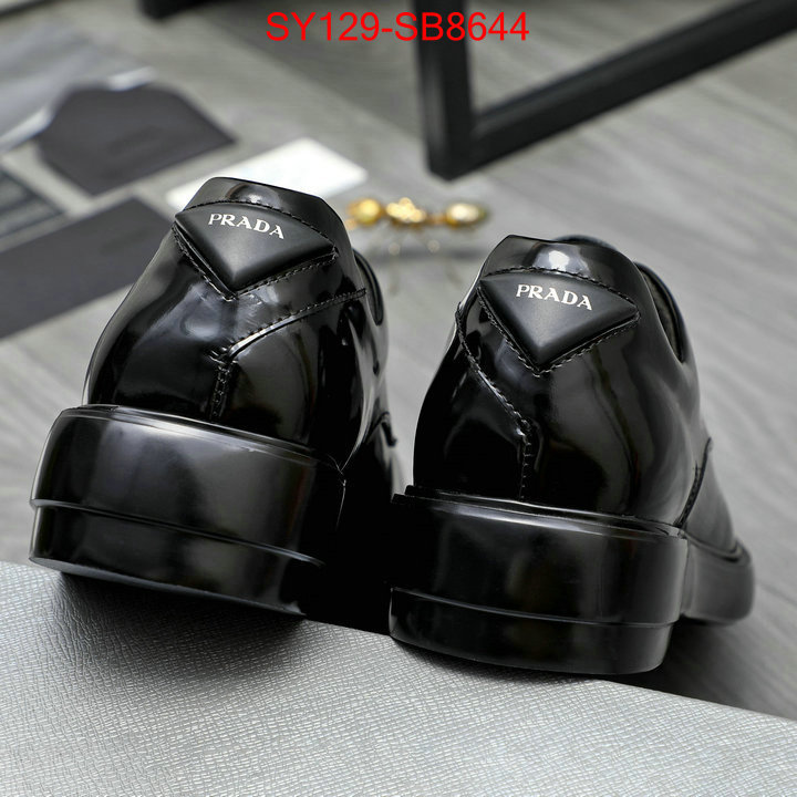 Men shoes-Prada knockoff highest quality ID: SB8644 $: 129USD