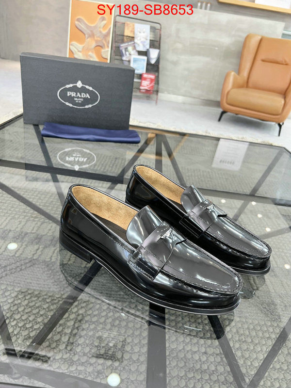 Men shoes-Prada best replica 1:1 ID: SB8653 $: 189USD