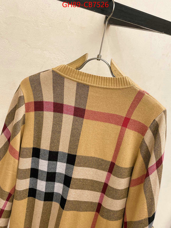 Clothing-Burberry the online shopping ID: CB7526 $: 89USD