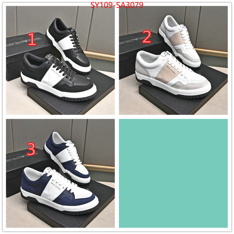 Men shoes-Armani good quality replica ID: SA3079 $: 109USD