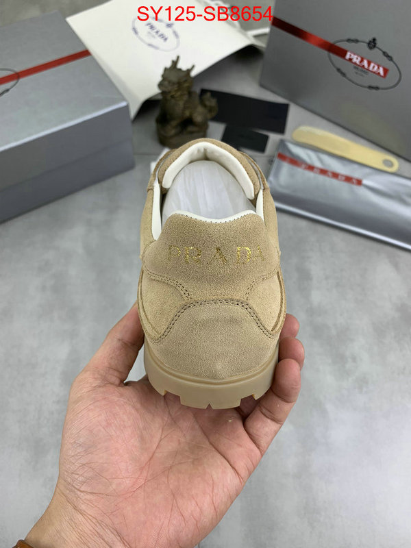 Men shoes-Prada high quality online ID: SB8654 $: 125USD