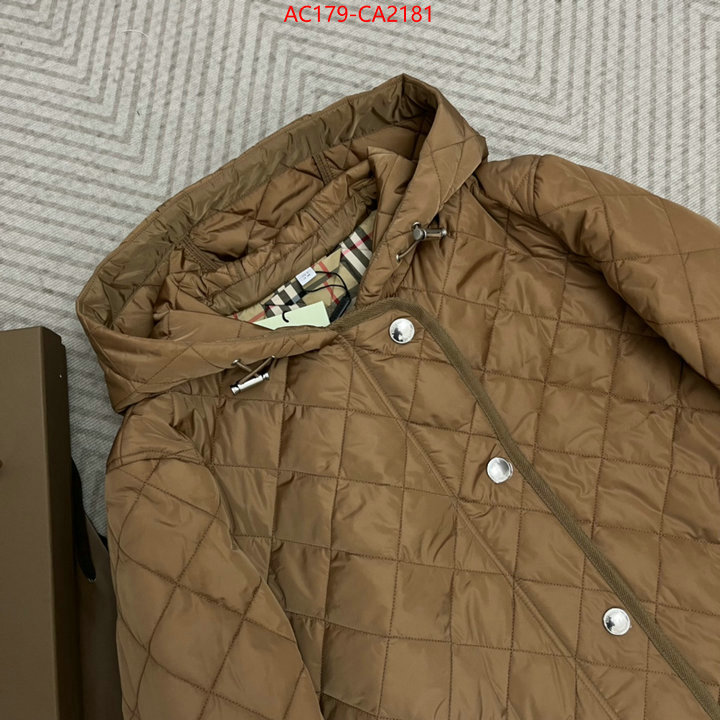 Down jacket Women-Burberry wholesale imitation designer replicas ID: CA2181 $: 179USD