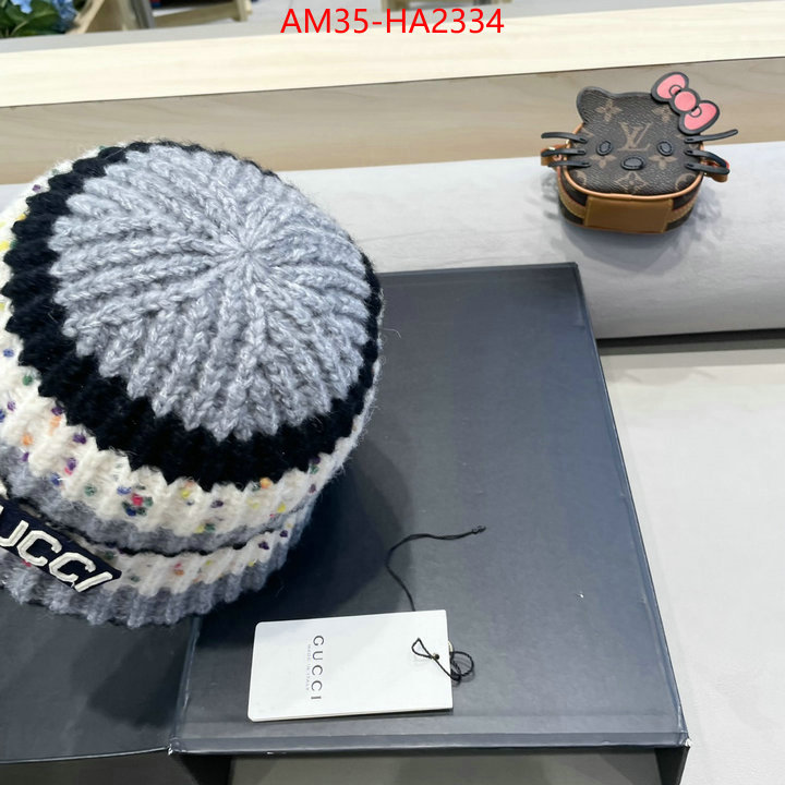 Cap(Hat)-Gucci exclusive cheap ID: HA2334 $: 35USD