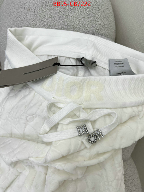 Clothing-Dior best wholesale replica ID: CB7222 $: 95USD