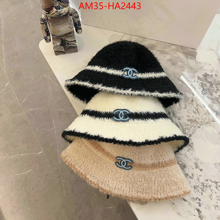 Cap (Hat)-Chanel buy aaaaa cheap ID: HA2443 $: 35USD