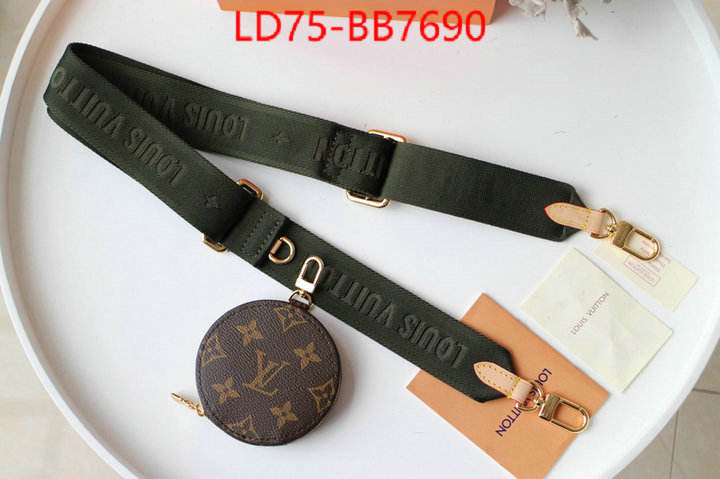 LV Bags(TOP)-Shoulder Strap- replica sale online ID: BB7690 $: 75USD,