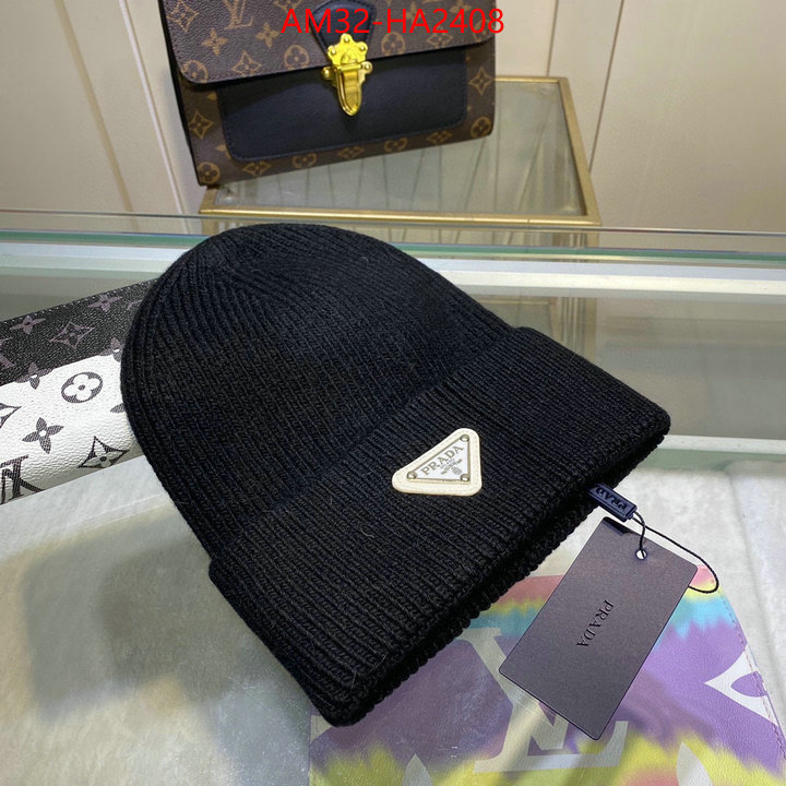 Cap (Hat)-Prada shop designer ID: HA2408 $: 32USD