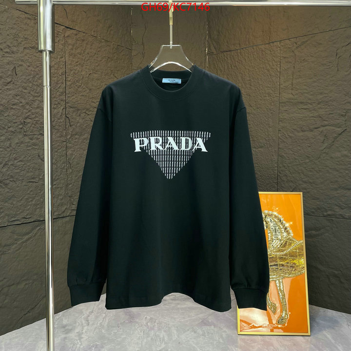 Clothing-Prada replcia cheap ID: KC7146 $: 69USD