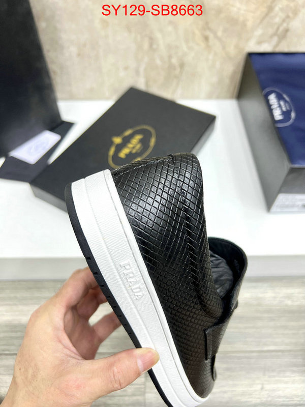 Men shoes-Prada what is a counter quality ID: SB8663 $: 129USD