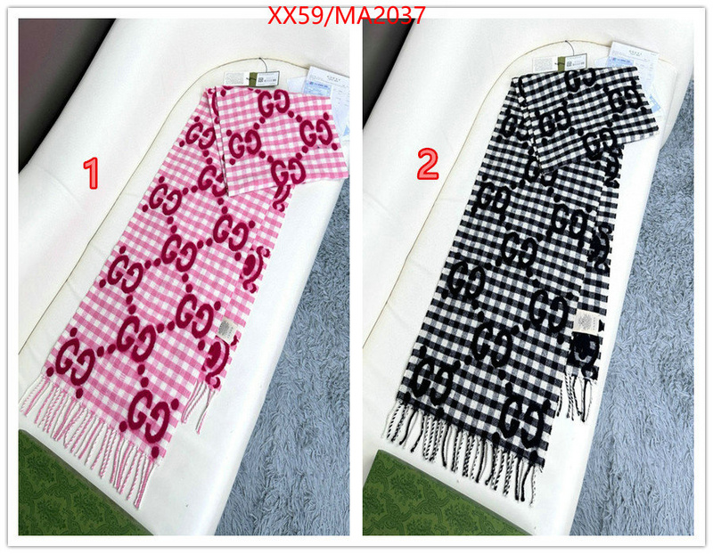 Scarf-Gucci designer replica ID: MA2037 $: 59USD