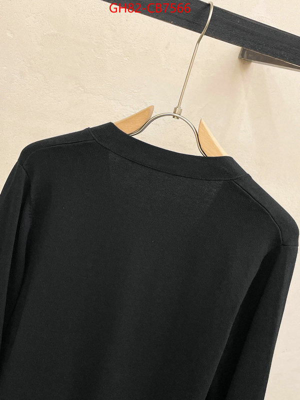 Clothing-Dior outlet 1:1 replica ID: CB7566 $: 82USD