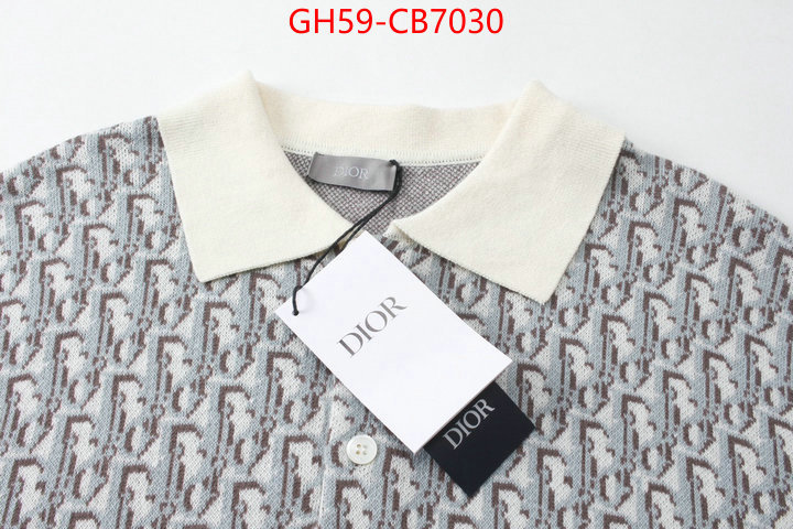 Clothing-Dior top brands like ID: CB7030 $: 59USD