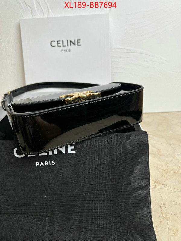 Celine Bags(TOP)-Triomphe Series what's the best place to buy replica ID: BB7694 $: 189USD,