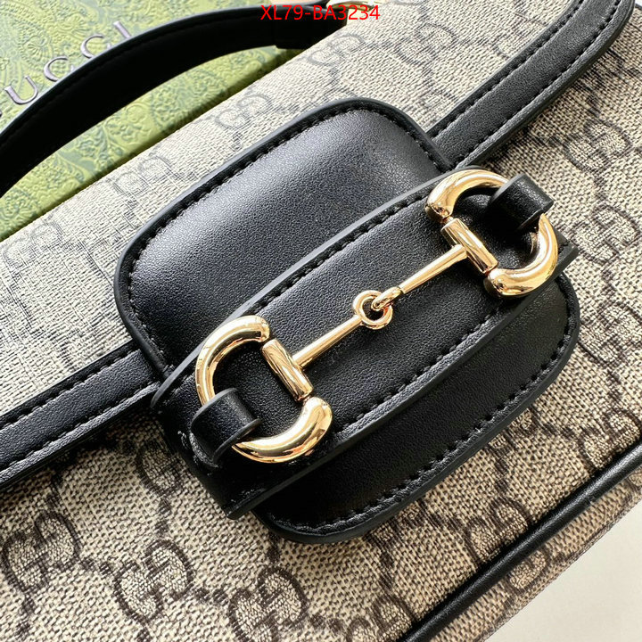 Gucci Bags(4A)-Horsebit- 2024 perfect replica designer ID: BA3234 $: 79USD,