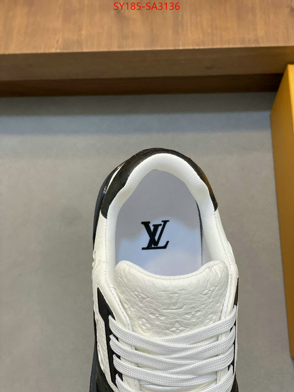 Men Shoes-LV best quality fake ID: SA3136 $: 185USD