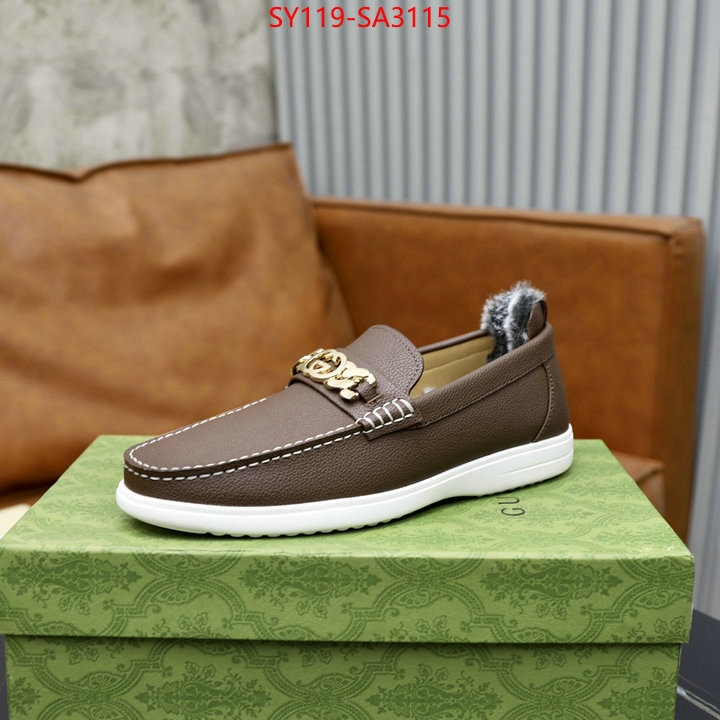 Men Shoes-Gucci 2024 replica wholesale cheap sales online ID: SA3115 $: 119USD