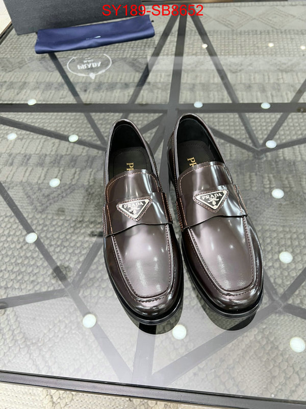 Men shoes-Prada high quality replica designer ID: SB8652 $: 189USD