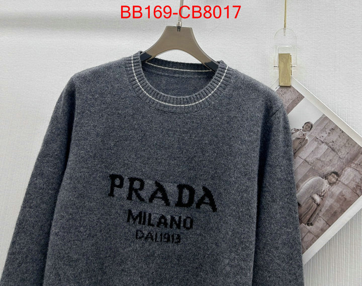 Clothing-Prada high quality happy copy ID: CB8017 $: 169USD