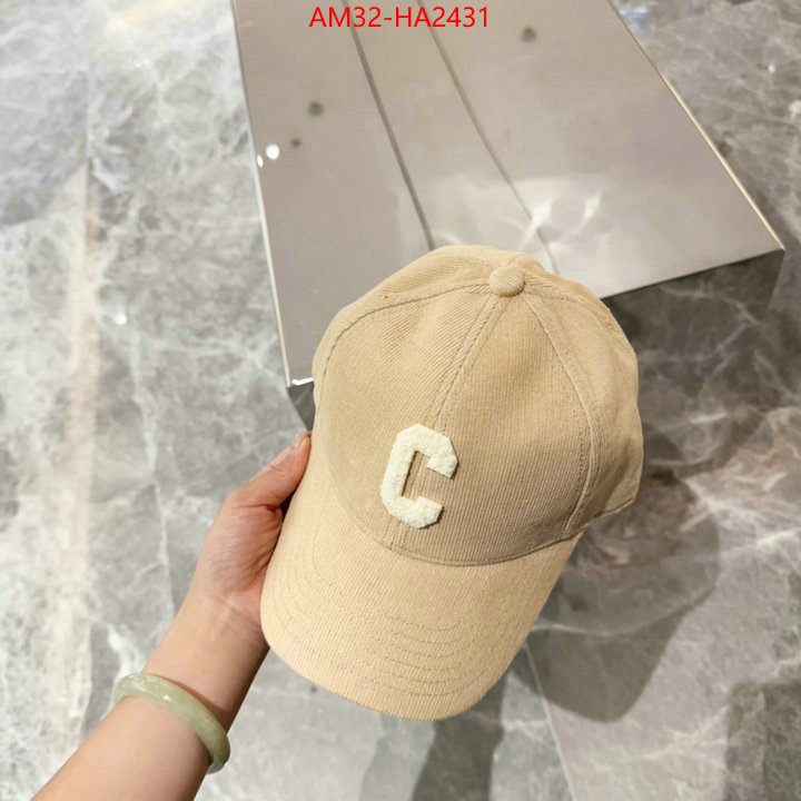 Cap(Hat)-Celine where quality designer replica ID: HA2431 $: 32USD