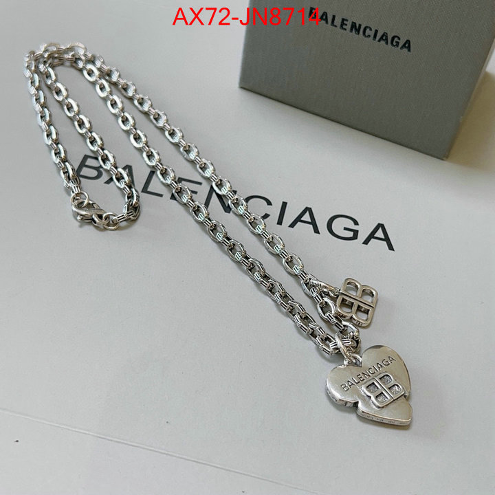 Jewelry-Balenciaga replica 2024 perfect luxury ID: JN8714 $: 72USD