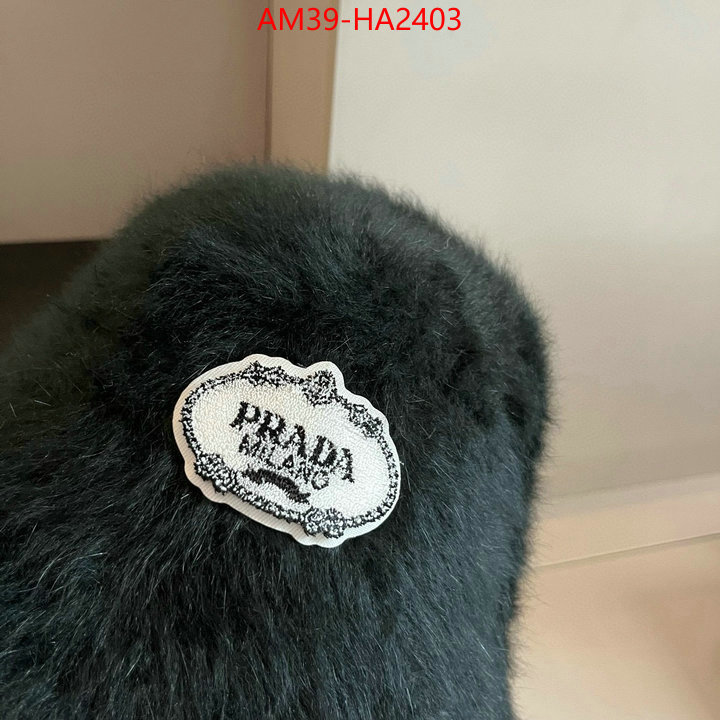 Cap (Hat)-Prada fake aaaaa ID: HA2403 $: 39USD