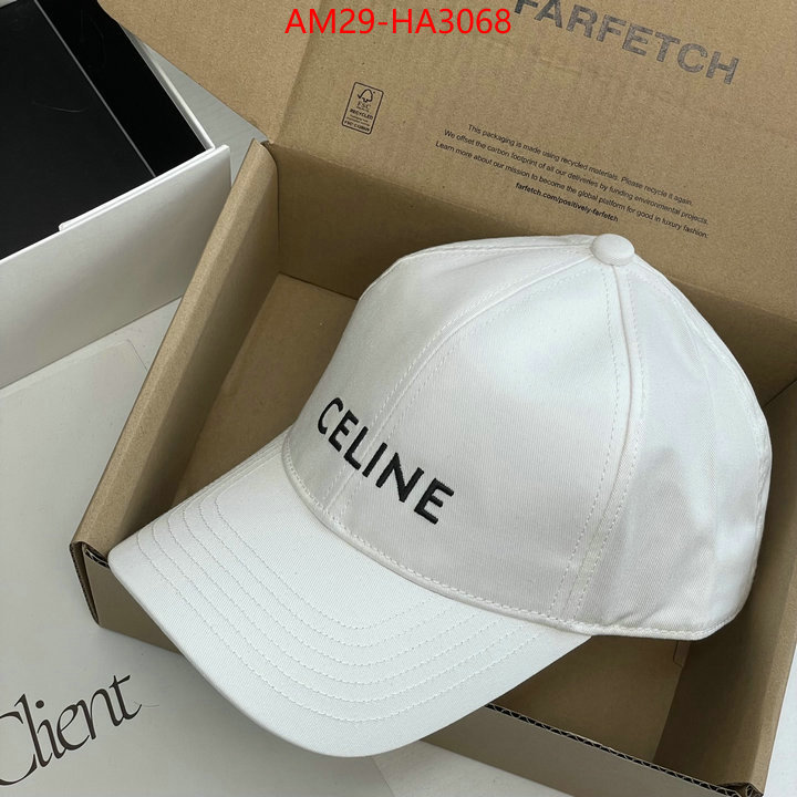 Cap(Hat)-Celine what is a 1:1 replica ID: HA3068 $: 29USD