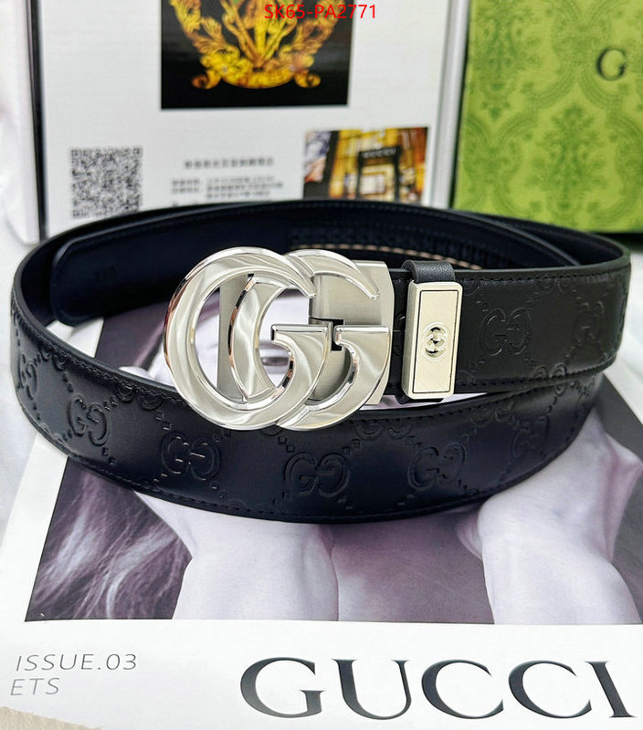 Belts-Gucci where to find best ID: PA2771 $: 65USD