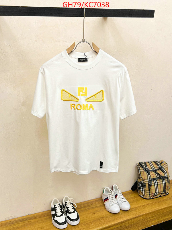 Clothing-Fendi quality aaaaa replica ID: KC7038 $: 79USD