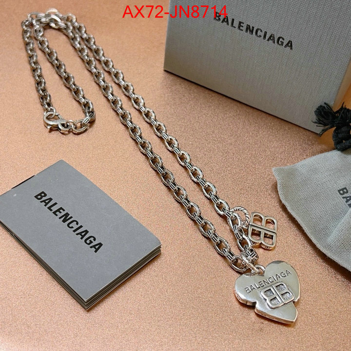 Jewelry-Balenciaga replica 2024 perfect luxury ID: JN8714 $: 72USD