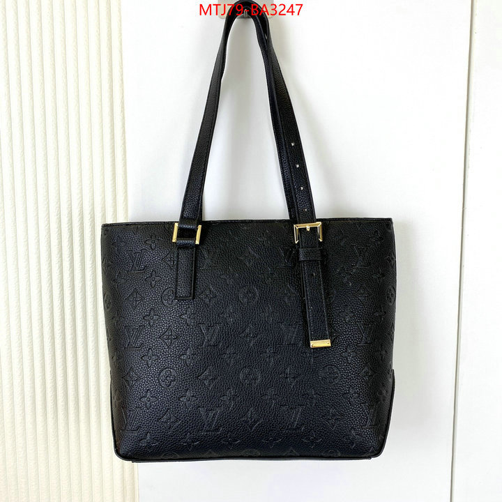 LV Bags(4A)-Handbag Collection- aaaaa customize ID: BA3247 $: 79USD,