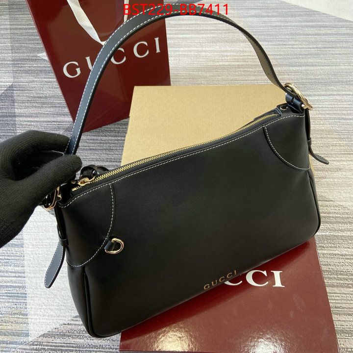 Gucci Bags(TOP)-Handbag- for sale online ID: BB7411 $: 229USD,