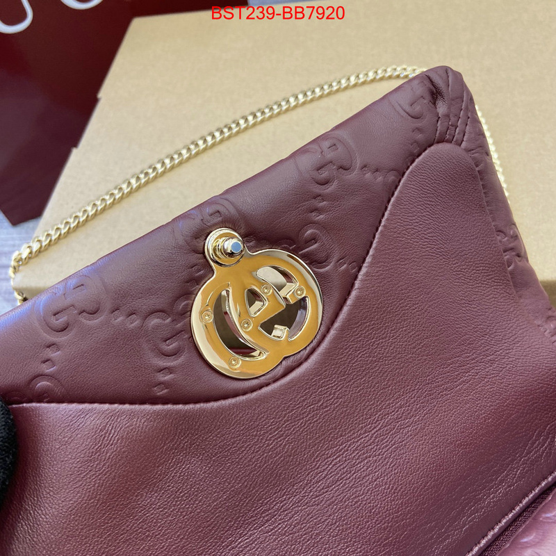 Gucci Bags(TOP)-Crossbody- best quality fake ID: BB7920 $: 239USD,