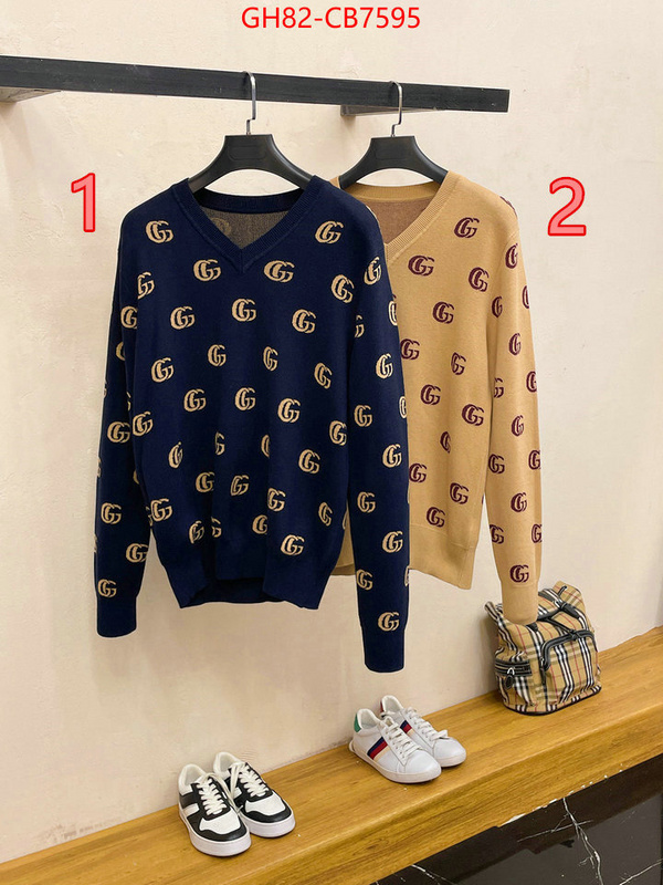 Clothing-Gucci best like ID: CB7595 $: 82USD