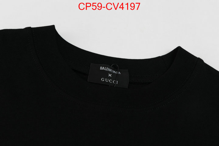 Clothing-Balenciaga high quality happy copy ID: CV4197 $: 59USD