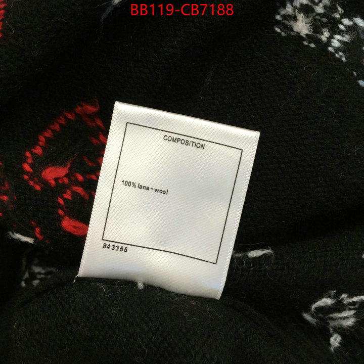 Clothing-Chanel replica us ID: CB7188 $: 119USD