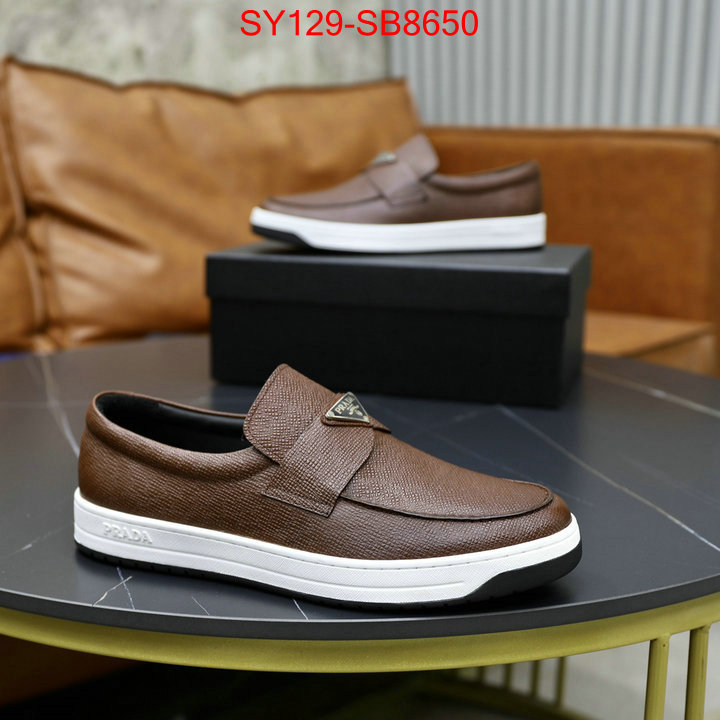 Men shoes-Prada 1:1 replica ID: SB8650 $: 129USD