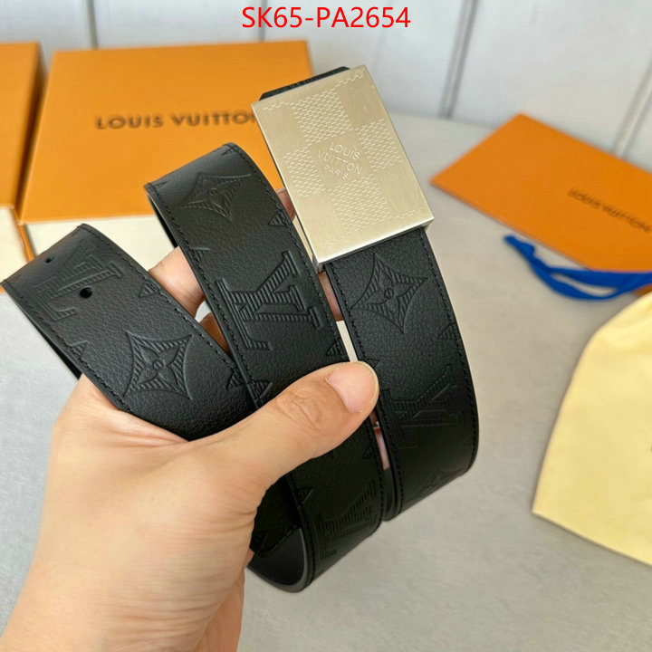 Belts-LV top quality fake ID: PA2654 $: 65USD