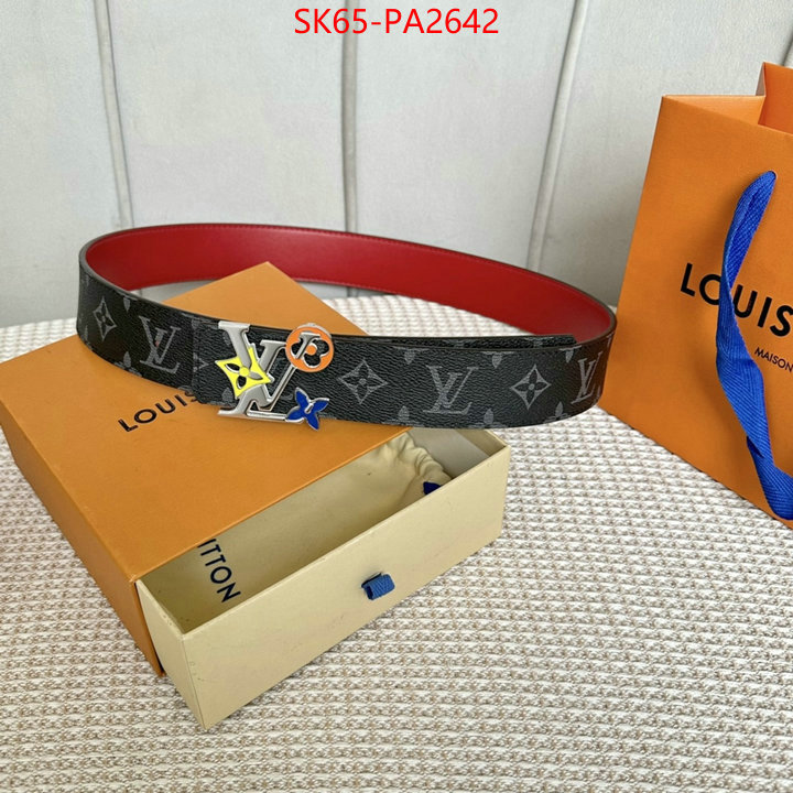 Belts-LV aaaaa+ quality replica ID: PA2642 $: 65USD